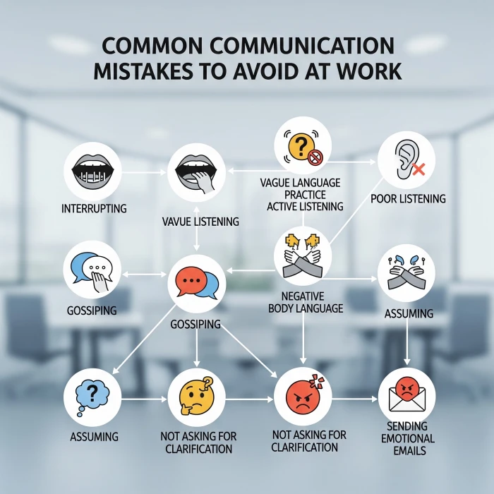 Common Communication Mistakes to Avoid at Work