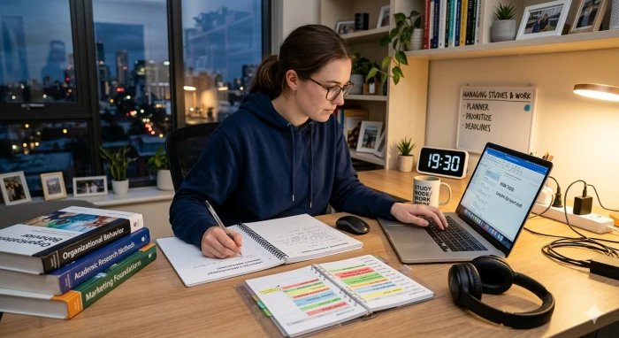 How to Manage Time Between Studies and Work