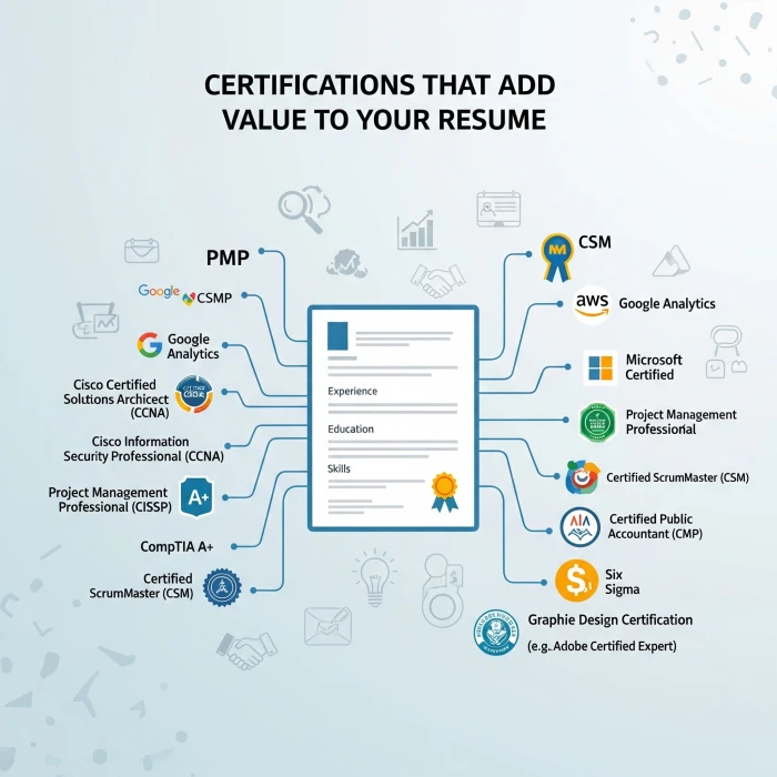 Certifications That Add Value to Your Resume