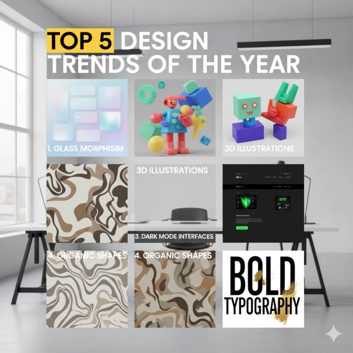 Top 5 Design Trends of the Year