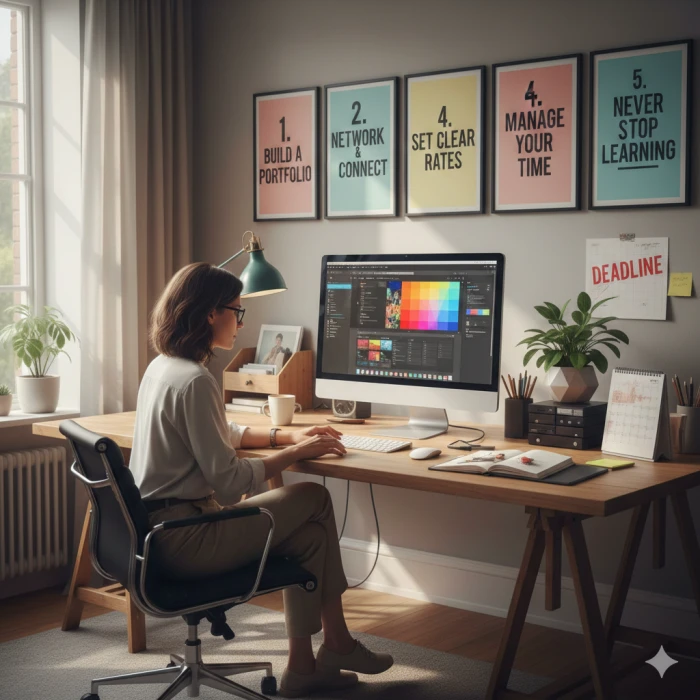 Tips for Becoming a Successful Freelance Graphic Designer